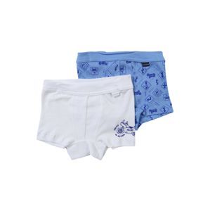 SCHIESSER Spodní prádlo  kouřově modrá / bílá