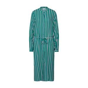VILA Košilové šaty 'Linetta'  námořnická modř / zelená / bílá