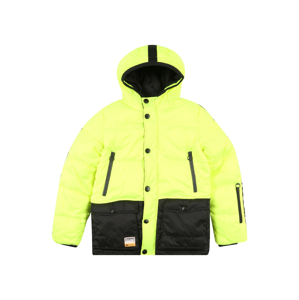 VINGINO Zimní bunda 'Tide'  svítivě žlutá / černá