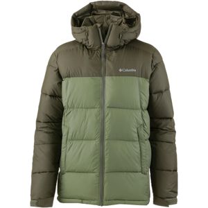 COLUMBIA Outdoorová bunda 'Pike Lake'  khaki / světle zelená