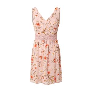 VILA Letní šaty 'VIMILINI'  olivová / růžová / červená