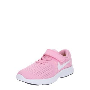 NIKE Sportovní boty 'Revolution 4'  pink / bílá