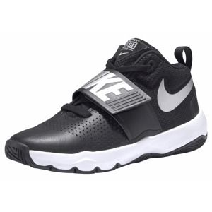 Nike Sportswear Tenisky 'Team Hustle D 8'  černá / stříbrná