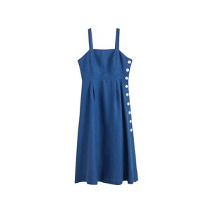 MANGO Letní šaty 'Emilia'  modrá