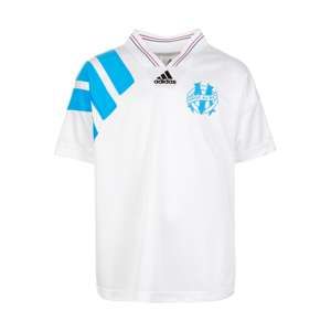 ADIDAS PERFORMANCE Funkční tričko 'Olympique Marseille 93 Retro'  tyrkysová / bílá
