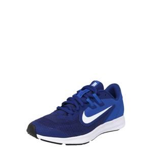 NIKE Sportovní boty 'Nike Downshifter 9'  královská modrá / tmavě modrá / bílá
