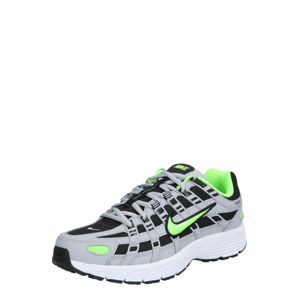 Nike Sportswear Tenisky 'Nike P-6000'  šedá / svítivě zelená / černá