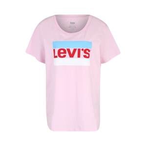 Levi's® Plus Tričko 'PERFECT TEE'  světlemodrá / růžová / červená / bílá